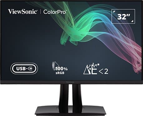 Viewsonic VP56 32" 4K Monitor, USB-C 60W, 3840×2160, Pantone Validated