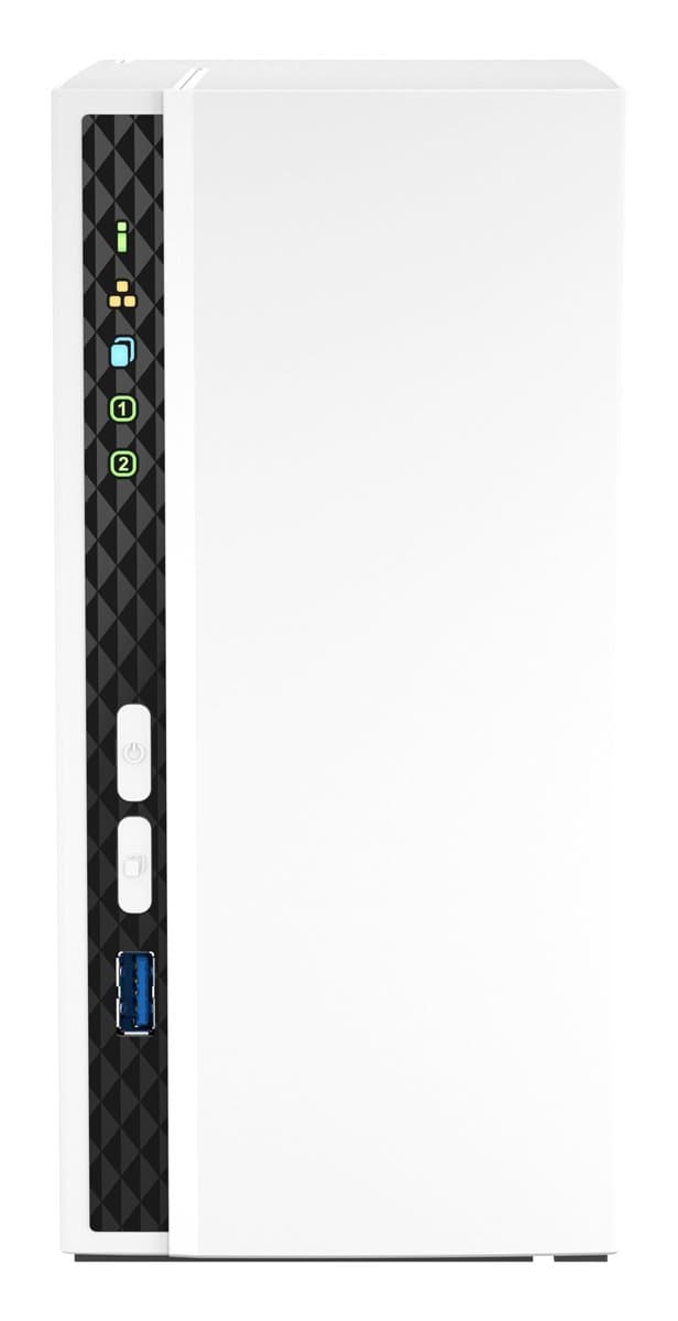 QNAP TS-233 Tower NAS, ARM Cortex-A55 2.0GHz, 2GB RAM, 2-Bay SATA