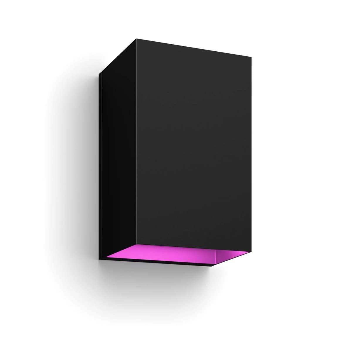 Philips Hue Resonate Wall Lantern, Bluetooth/Zigbee, IP44, Black