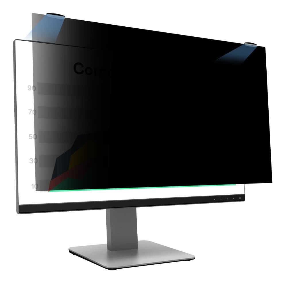 3M Privacy Filter 21.5in Magnetic Attach, 16:9, Frameless, Dust/Scratch Resistant
