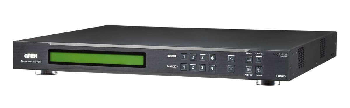 ATEN VM5404HA, 4×4 HDMI Matrix Switch, 1920×1080, 6.75 Gbit/s