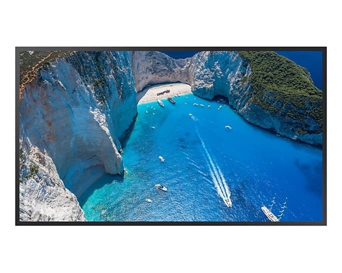 Samsung OM75A 75-Inch Digital Signage Display, 4K UHD, 4000 cd/m², Wi-Fi