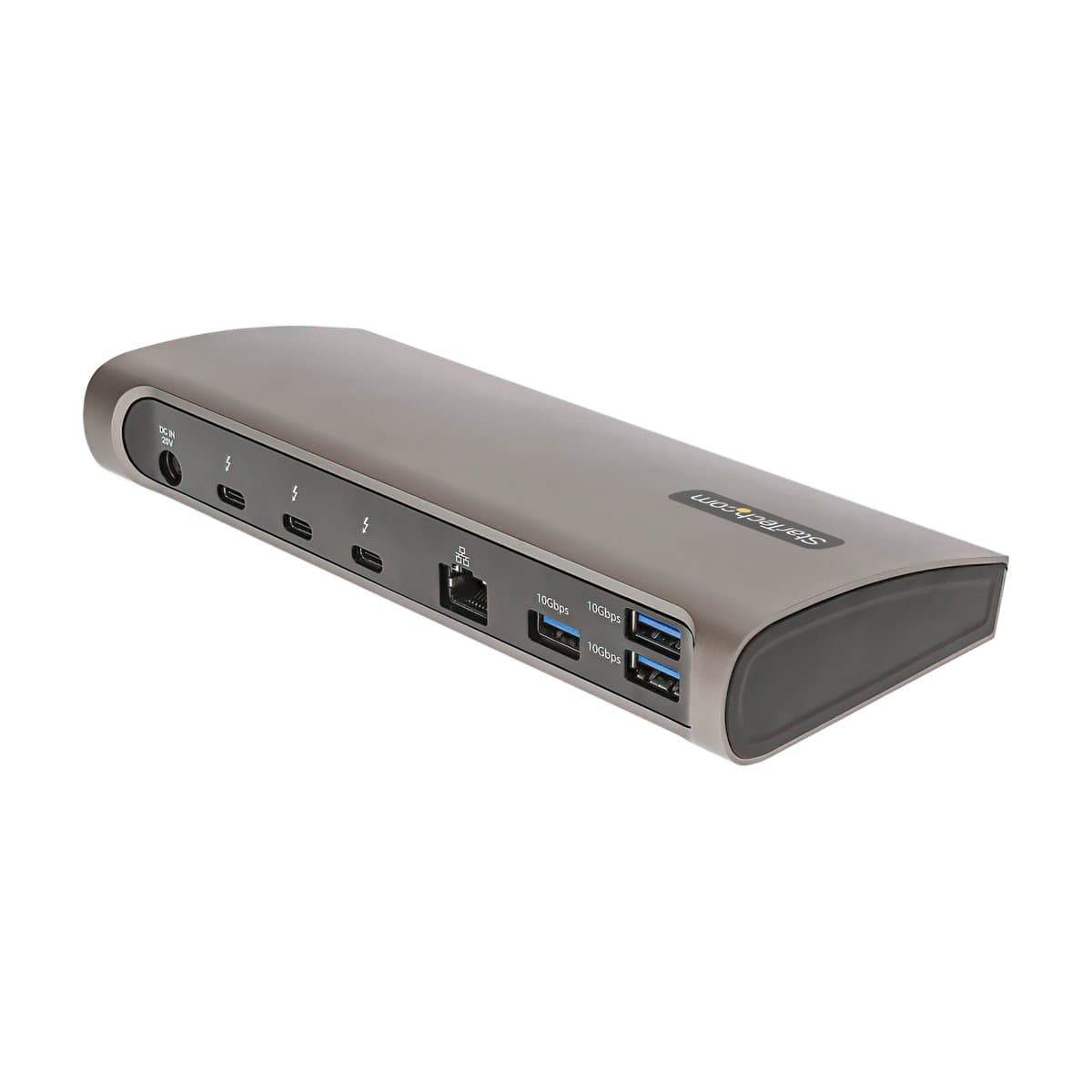 StarTech Thunderbolt 4 Dock, 96W Power Delivery, 8K/4K Dual Monitor, 3xTB4 Ports
