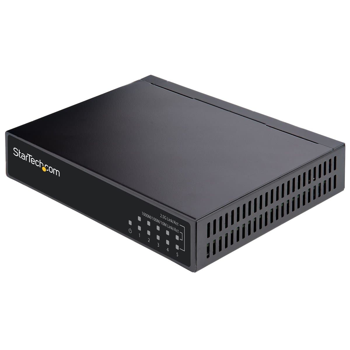 StarTech 2.5G Switch, Unmanaged 5-Port, 2.5 Gbit/s, Wall Mount