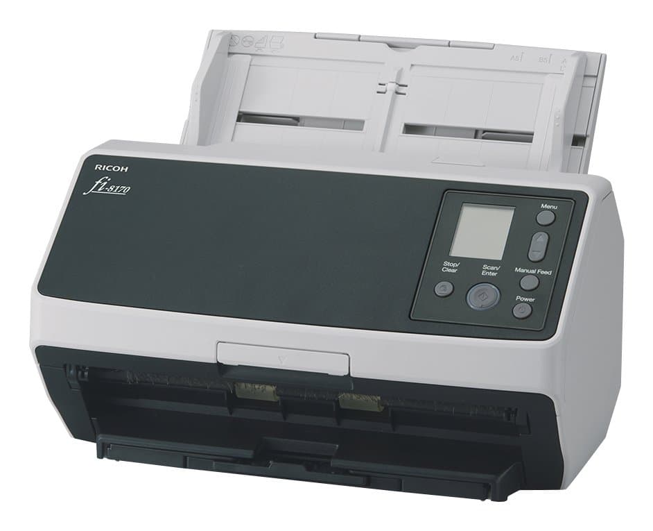 Ricoh fi-8170, Scanner, 600 DPI, 70 ppm, 100-sheet ADF