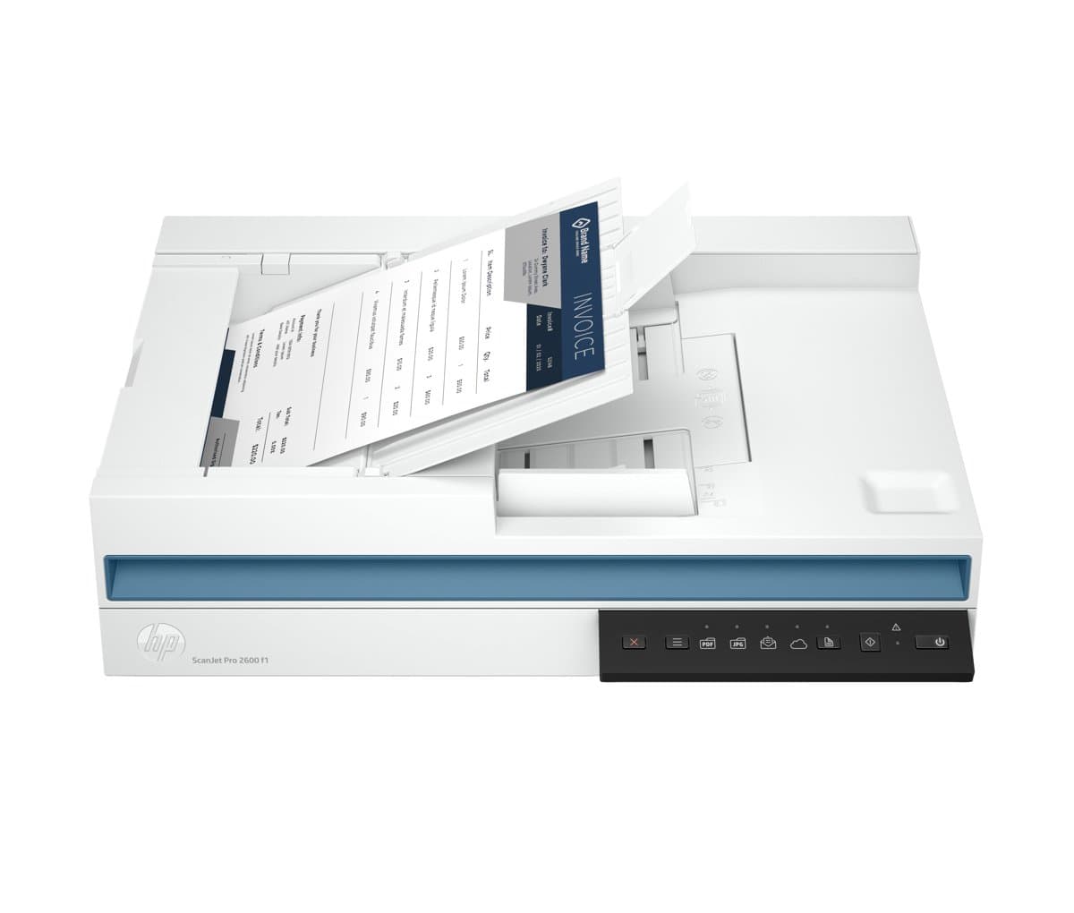 HP ScanJet Pro 2600 f1, 1200 DPI, 60-Sheet ADF, A4, 1500 Pages Daily