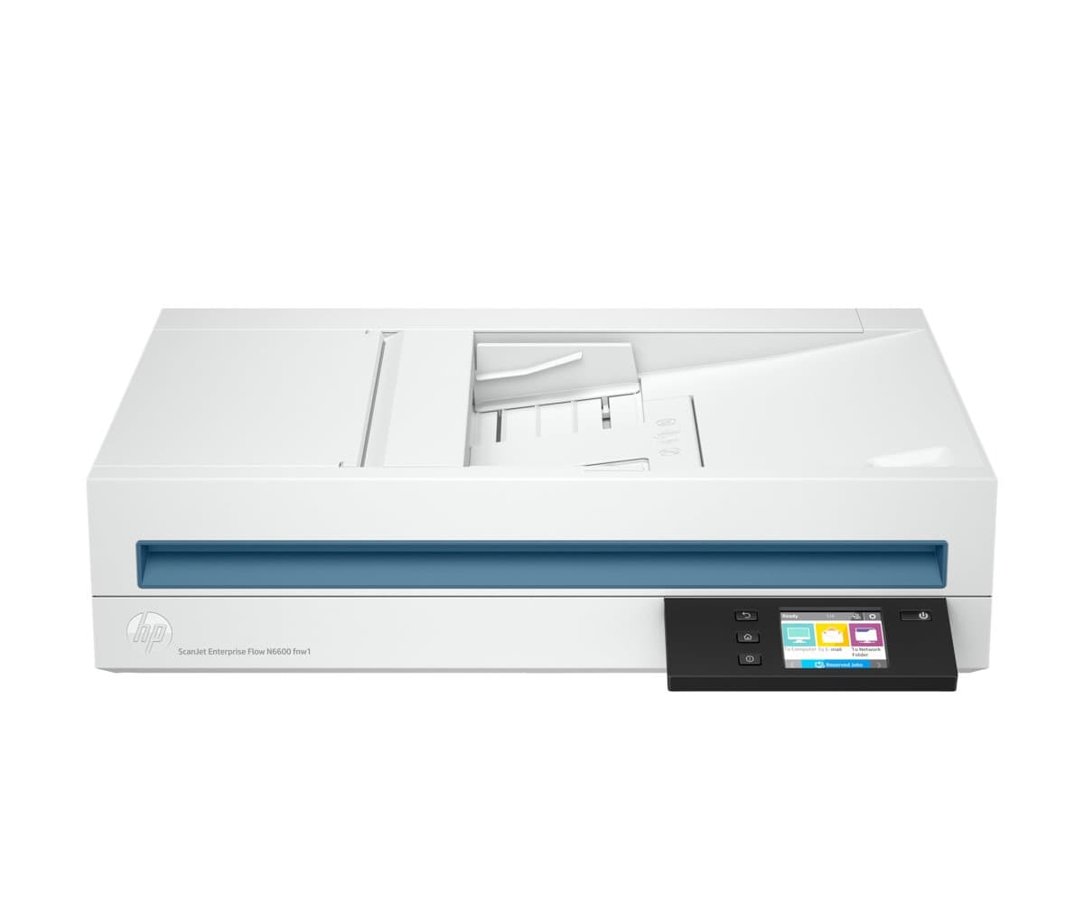 HP ScanJet Enterprise Flow N6600, 1200 × 1200 DPI, Flatbed Scanner, A4, 8000 Pages/Day