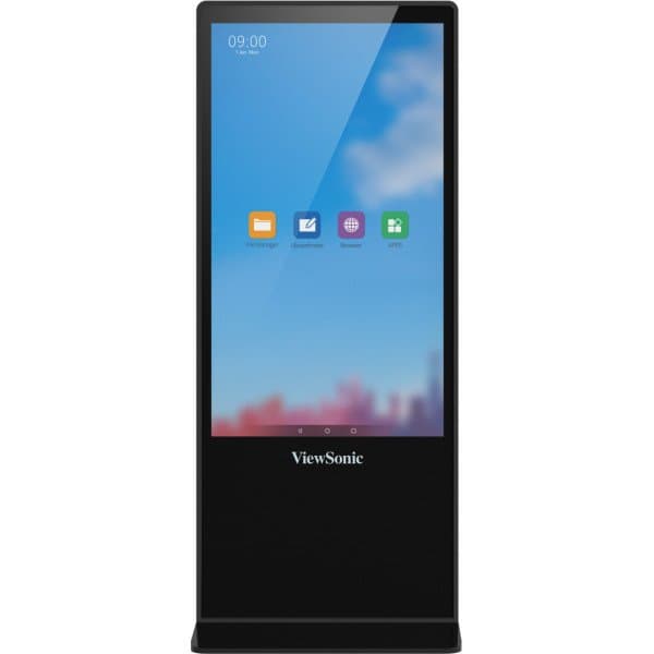 ViewSonic EP5542T Interactive Digital ePoster, 55in, 4K, 10-Point Touchscreen, Android 8.0
