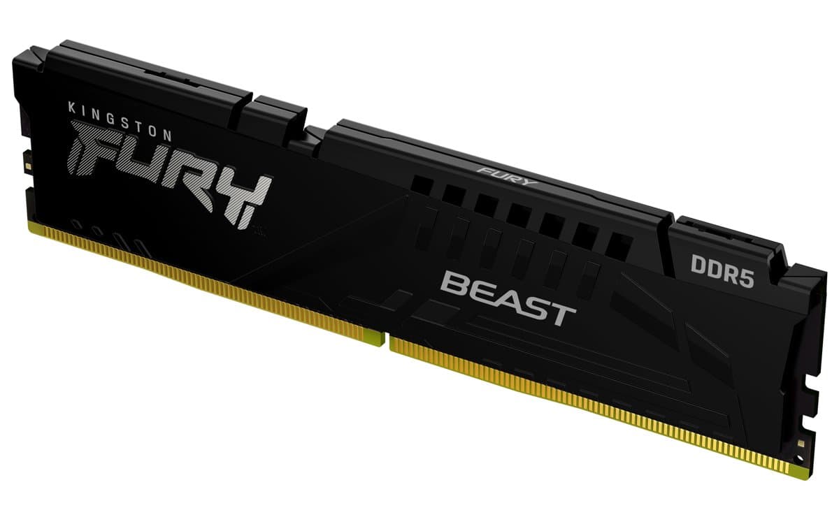 Kingston FURY Beast 32GB DDR5 5200MT/s DIMM, CL40, 288-pin, Black