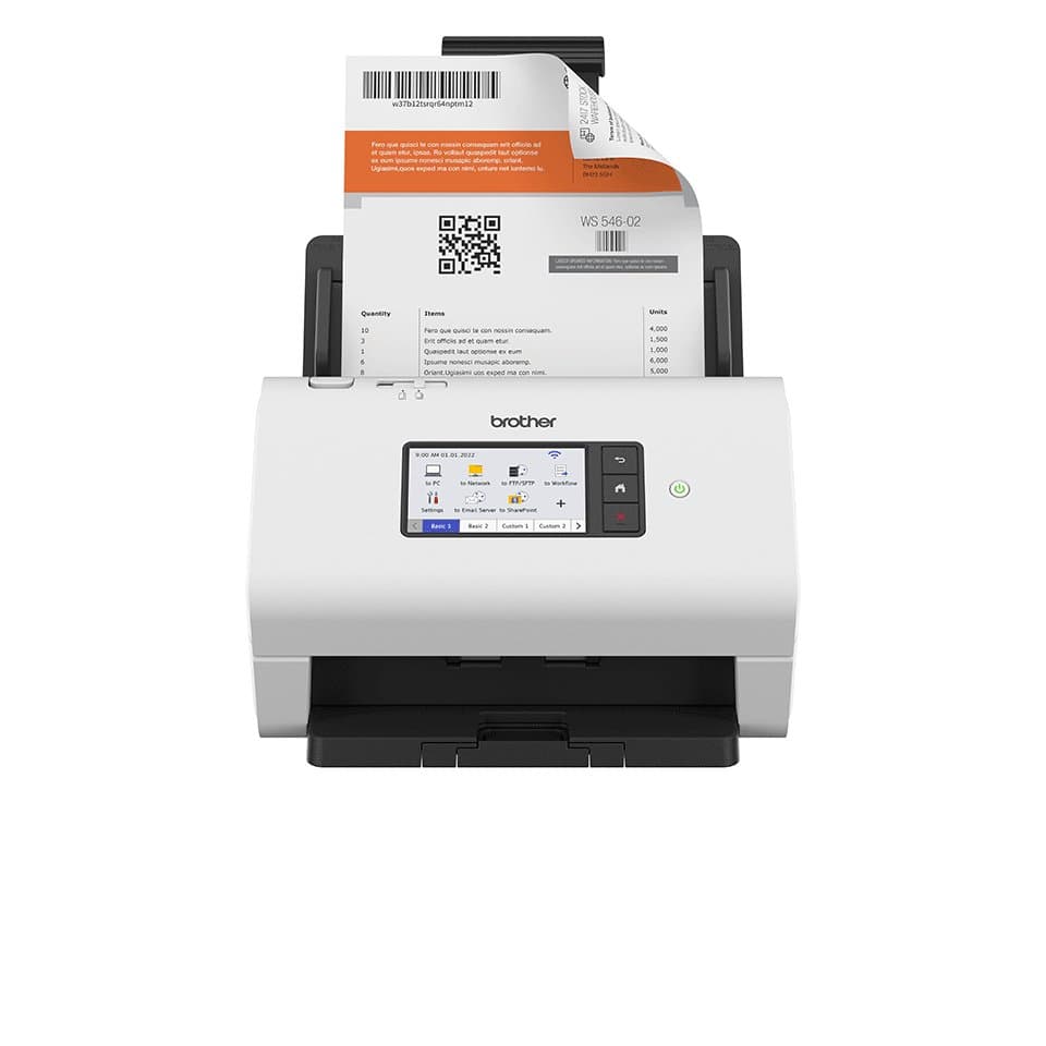 Brother ADS-4900W Professional Desktop Scanner, 600×600 DPI, A4
