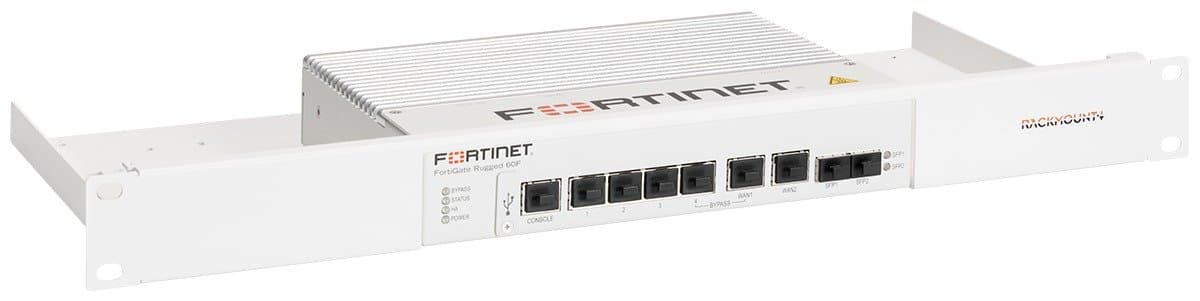 Rackmount.IT RM-FR-T16 Firewall Rack Mount, FortiGate Rugged 60F, 19" Rack, Blue