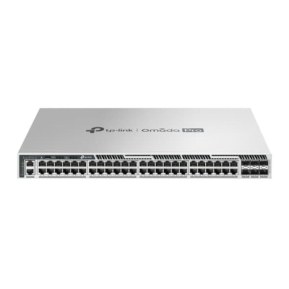 TP-Link Omada 48P Gig L3 PoE+ 6X 10G Stackable L3 Managed PoE+ Switch Wi