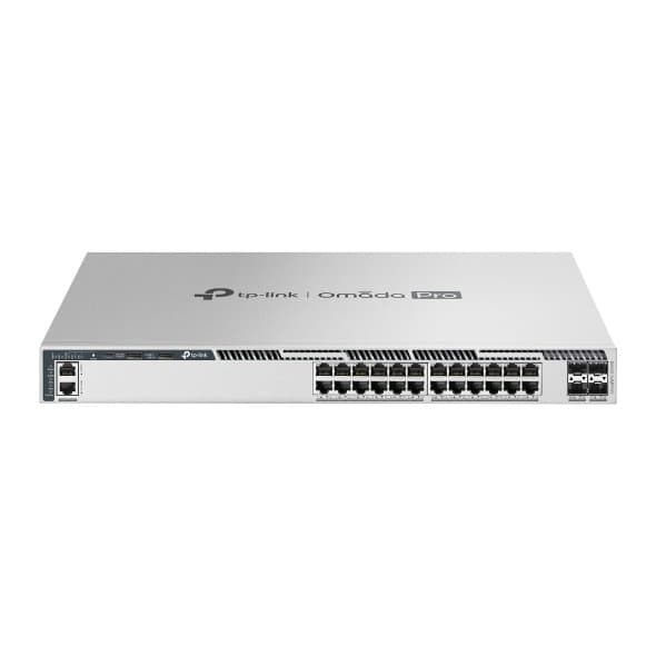 TP-Link Omada 24P 2.5G L3 PoE++ 4X 25G Stackable L3 Managed PoE++ Switch W