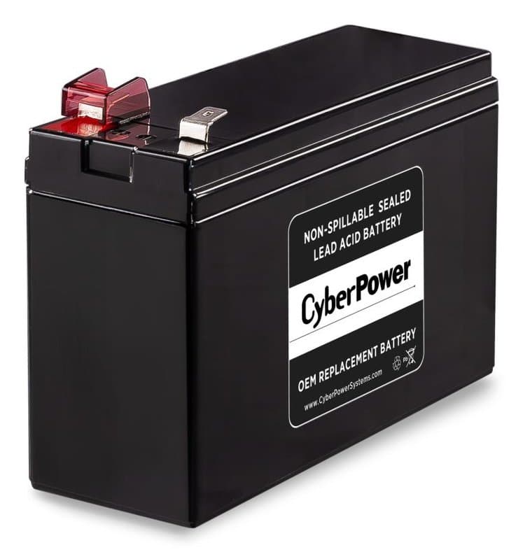 CyberPower APCRBC154-CP, 12V, 5Ah, Sealed Lead Acid, Maintenance-Free