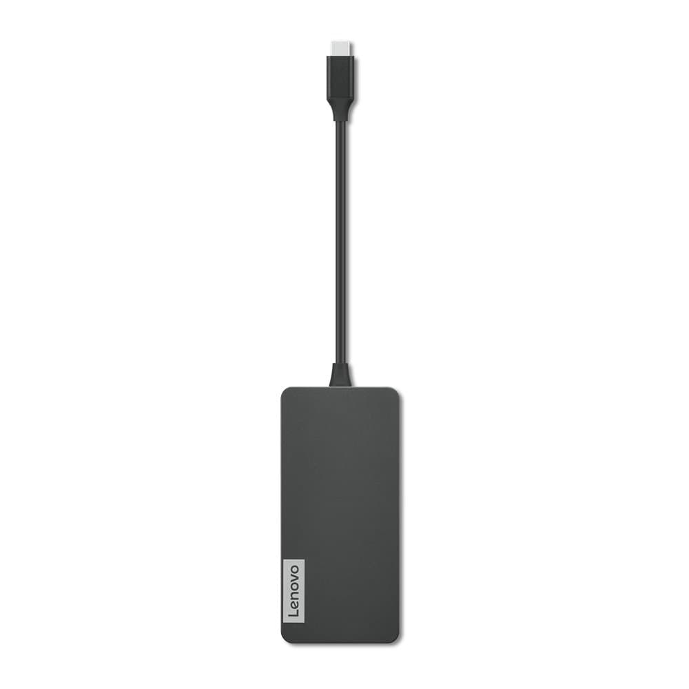 Lenovo USB-C 7-in-1 Hub, USB 3.2 Gen 1, HDMI, SD/MicroSD, 15W