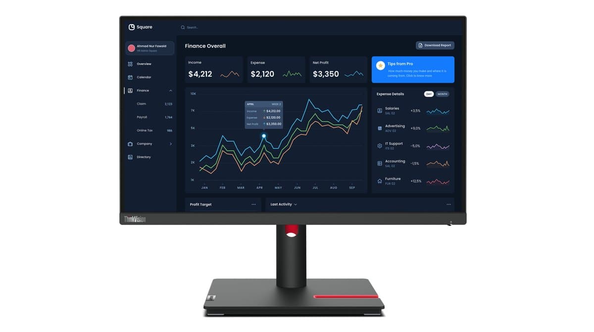 Lenovo T22i-30(D22215ft0)21.5INCH Moni HDMI