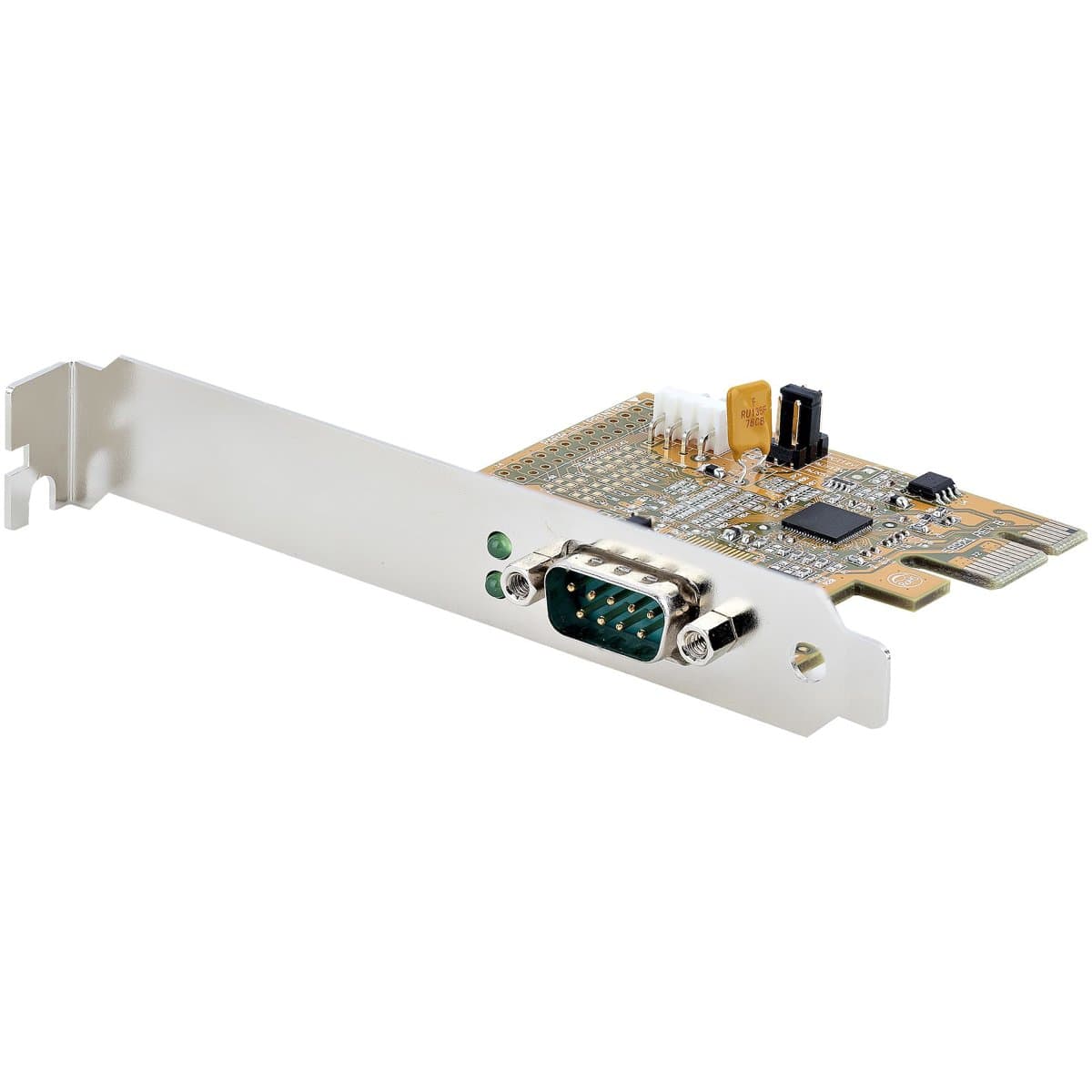 StarTech PCIe Serial Adapter Card, RS232 DB9, 921.6 Kbps, Full-height / Low-profile