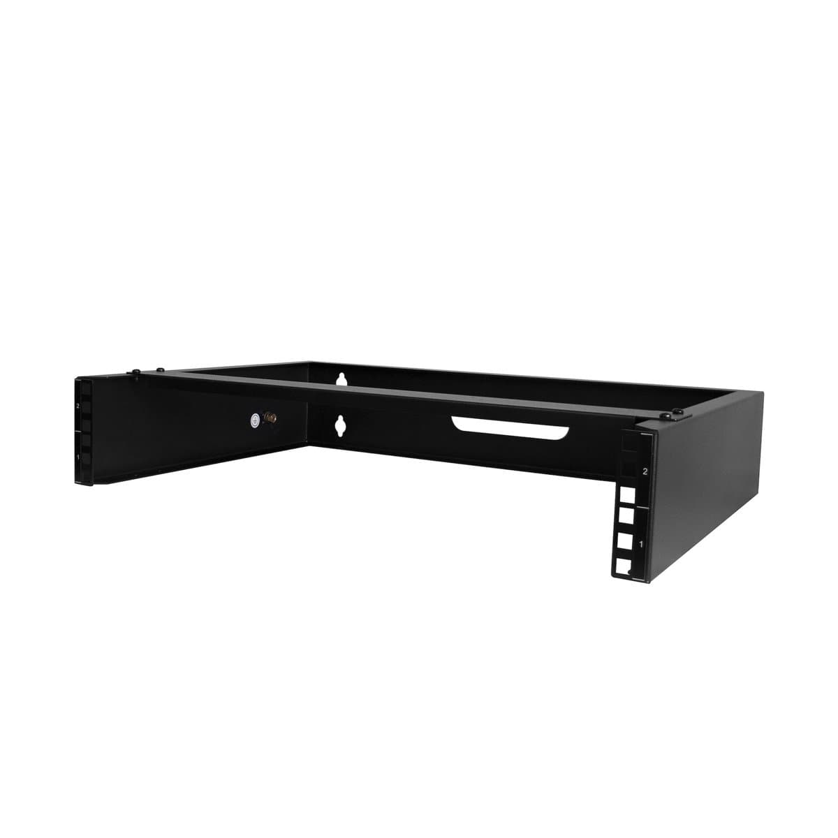 StarTech 2U Wall Mount Rack, 19in Patch Panel, 14in Deep, 35kg Capacity