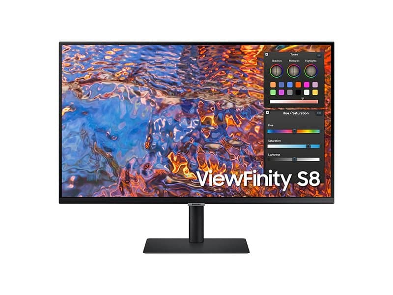 Samsung 27" 4K Ultra HD Monitor, 3840 × 2160, 5ms Response, IPS Panel