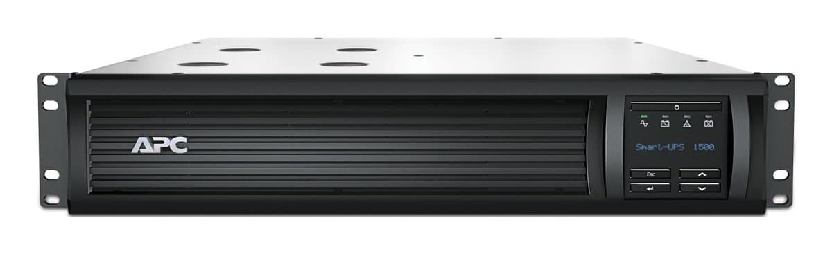 APC Smart-UPS 1500VA 2U Rackmount, 1000W, Line-Interactive, 6 NEMA 5-15R