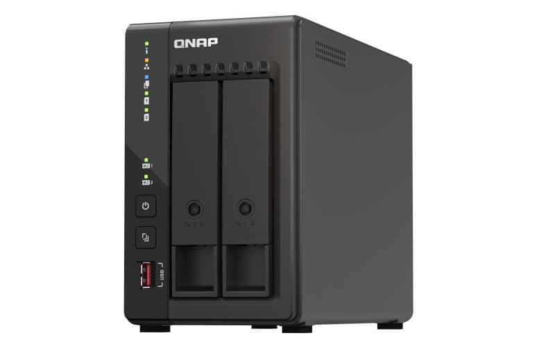 QNAP 2BAY HP Desktop NAS With Intel Celeron 4-Core J6412 Onboard 8GB