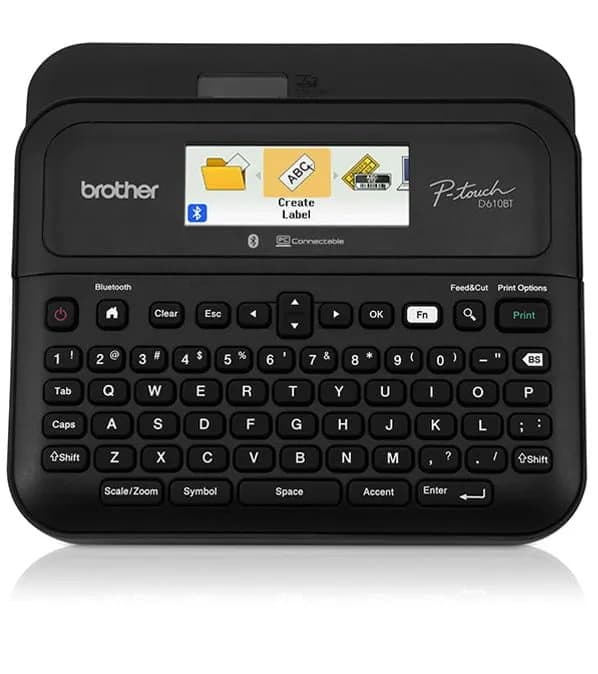 Brother PT-D610BT, 180×360 DPI, 30mm/sec, Color Display, Bluetooth