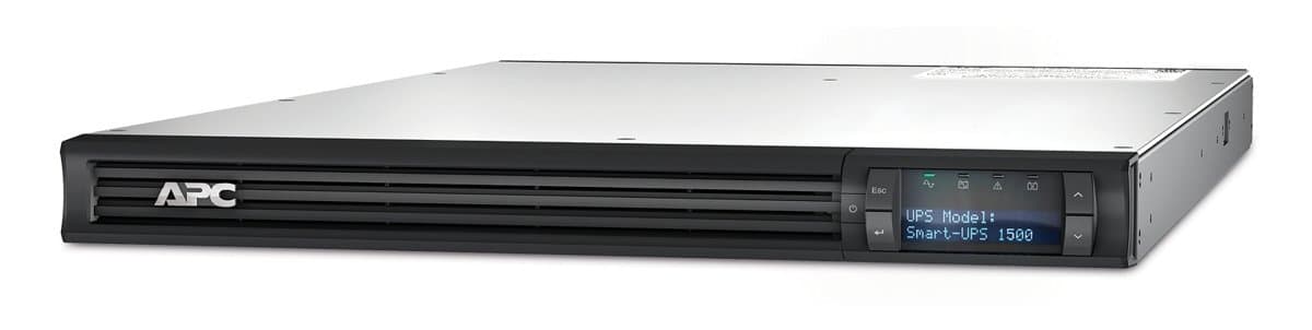 APC Smart-UPS with SmartConnect 1500VA, 1000W, 1U Rackmount, 120V