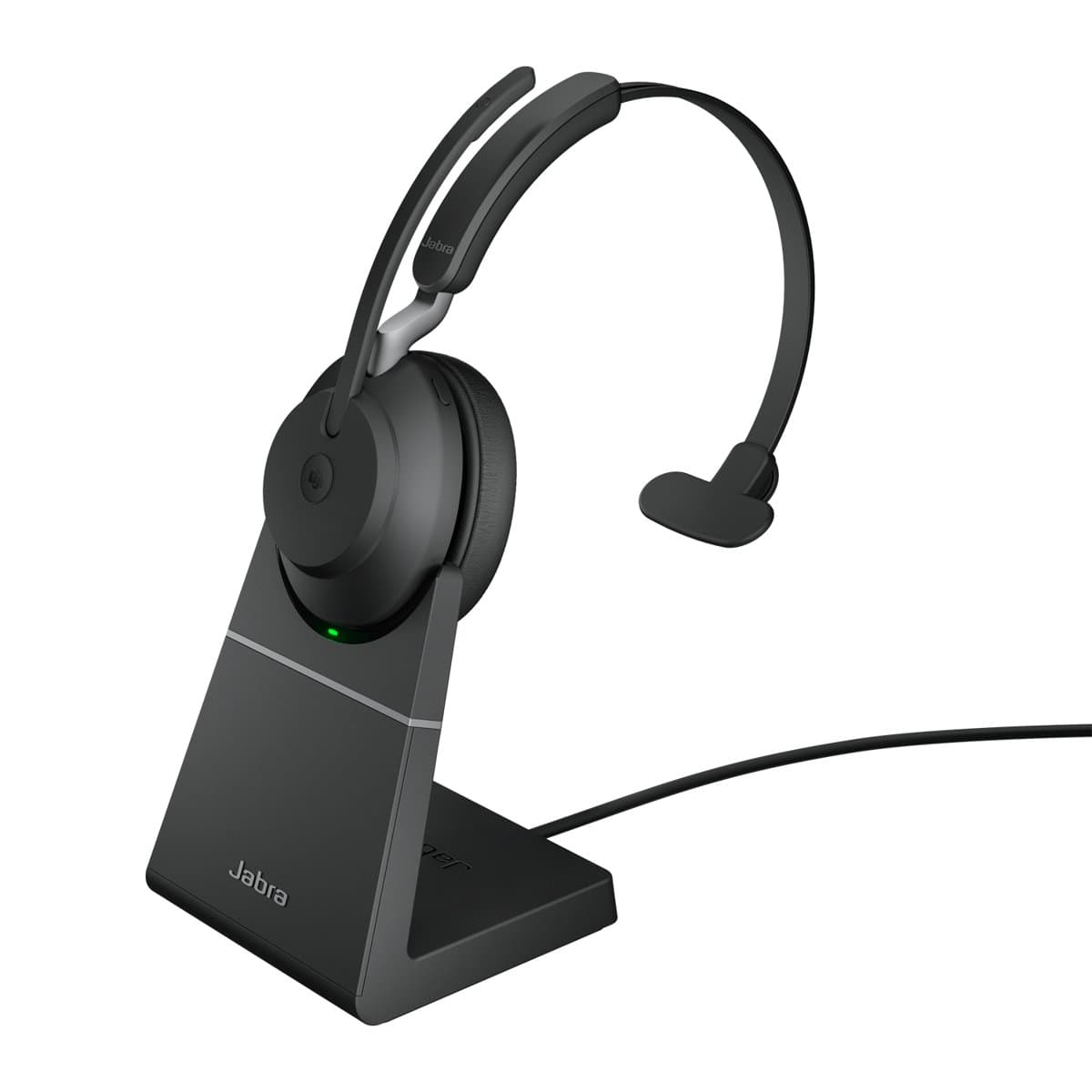 Jabra Evolve2 65, Mono Bluetooth Headset, 20–20,000 Hz, Link390a MS
