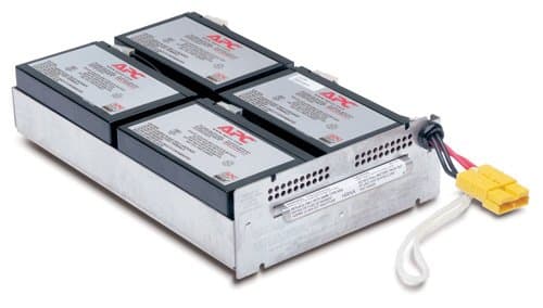 APC Battery Replacement Cartridge RBC24, Sealed Lead Acid, 2.59 kg