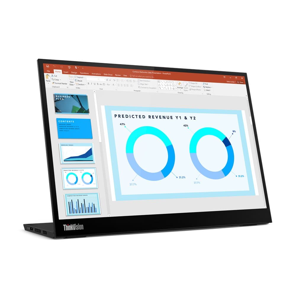 Lenovo ThinkVision M14d D22140mx0 14in Monitor Type C