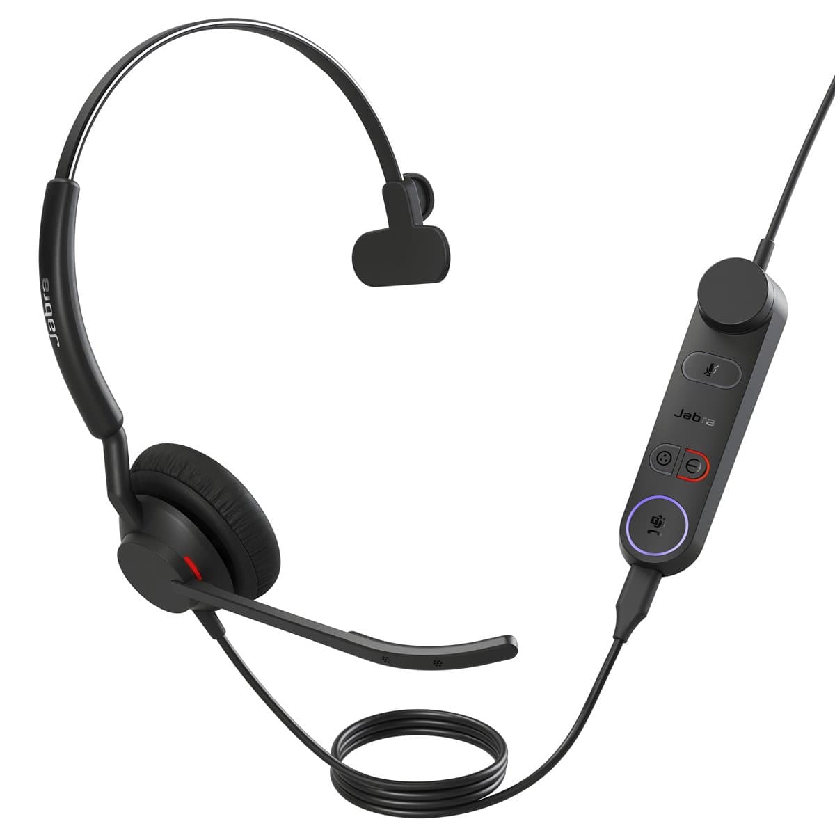 Jabra Engage 50 II Link, USB-A Mono Headset, 45 g, 3 Microphones, Noise-Suppressing