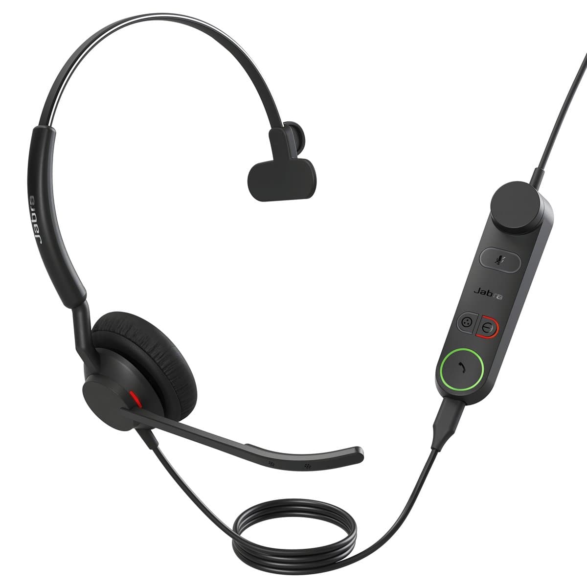 Jabra Engage 50 II Link, Wired Headset, USB-A, Mono, 45g