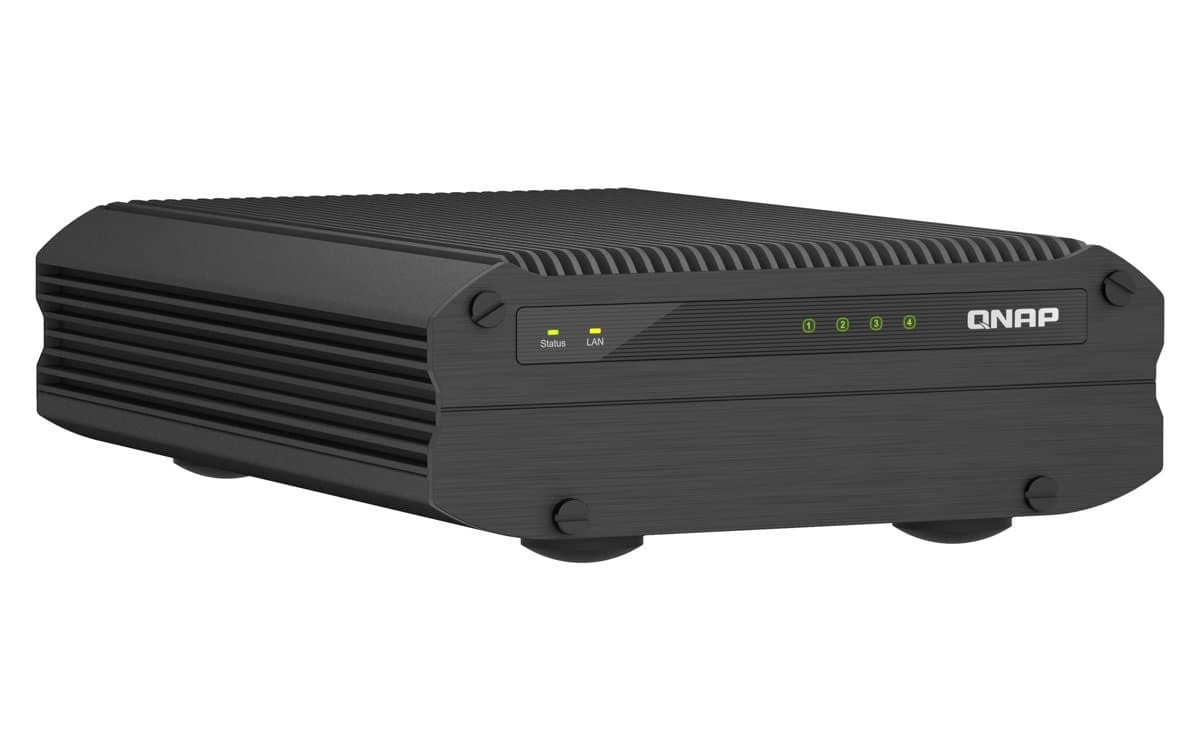 Qnap TS-I410x 4-Bay Fanless 2.5in SATA Slots 2 X 10GBE 1 X HDMI