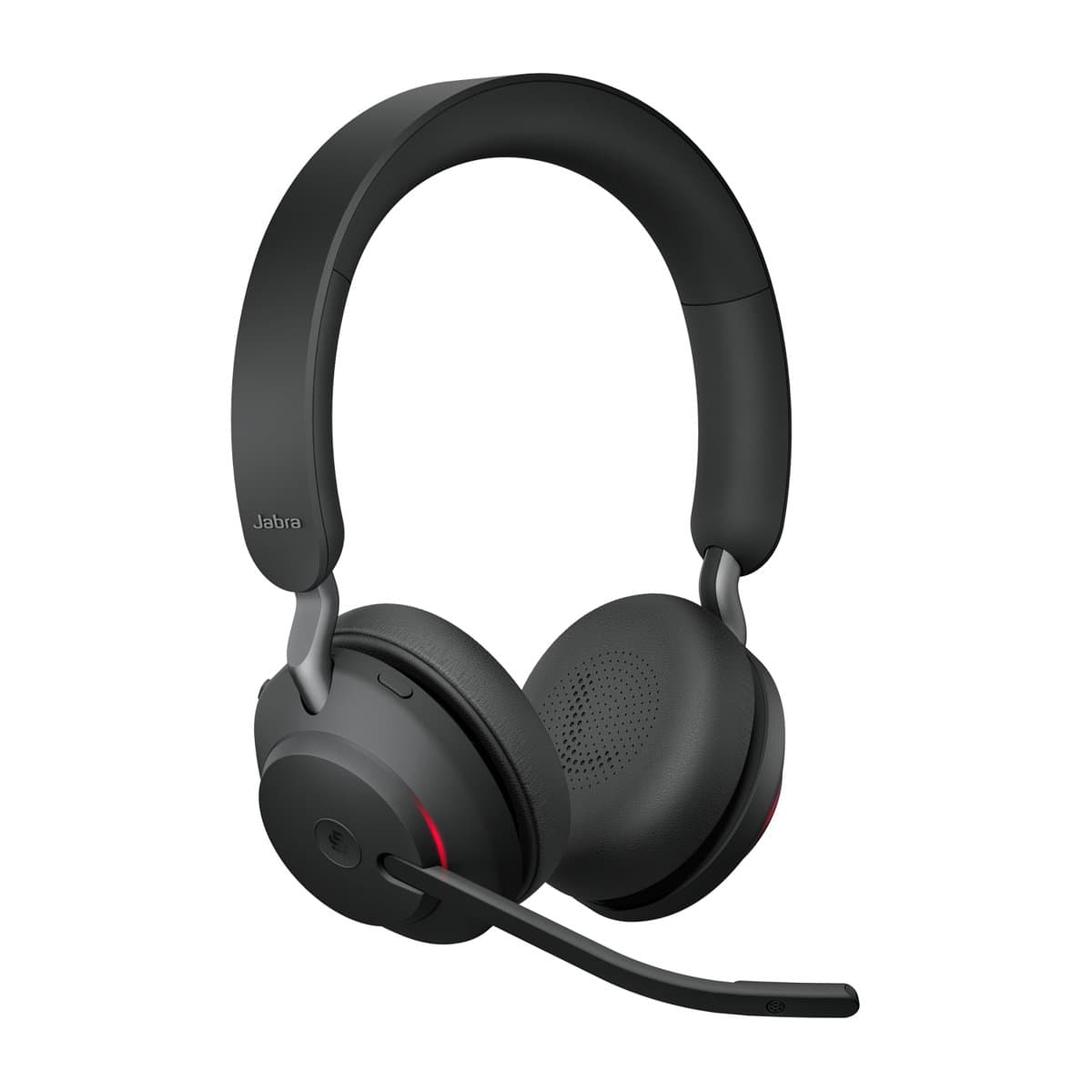 Jabra Evolve2 65, Wireless Bluetooth Stereo Headset, Link 380a USB-A, MS Teams, Black