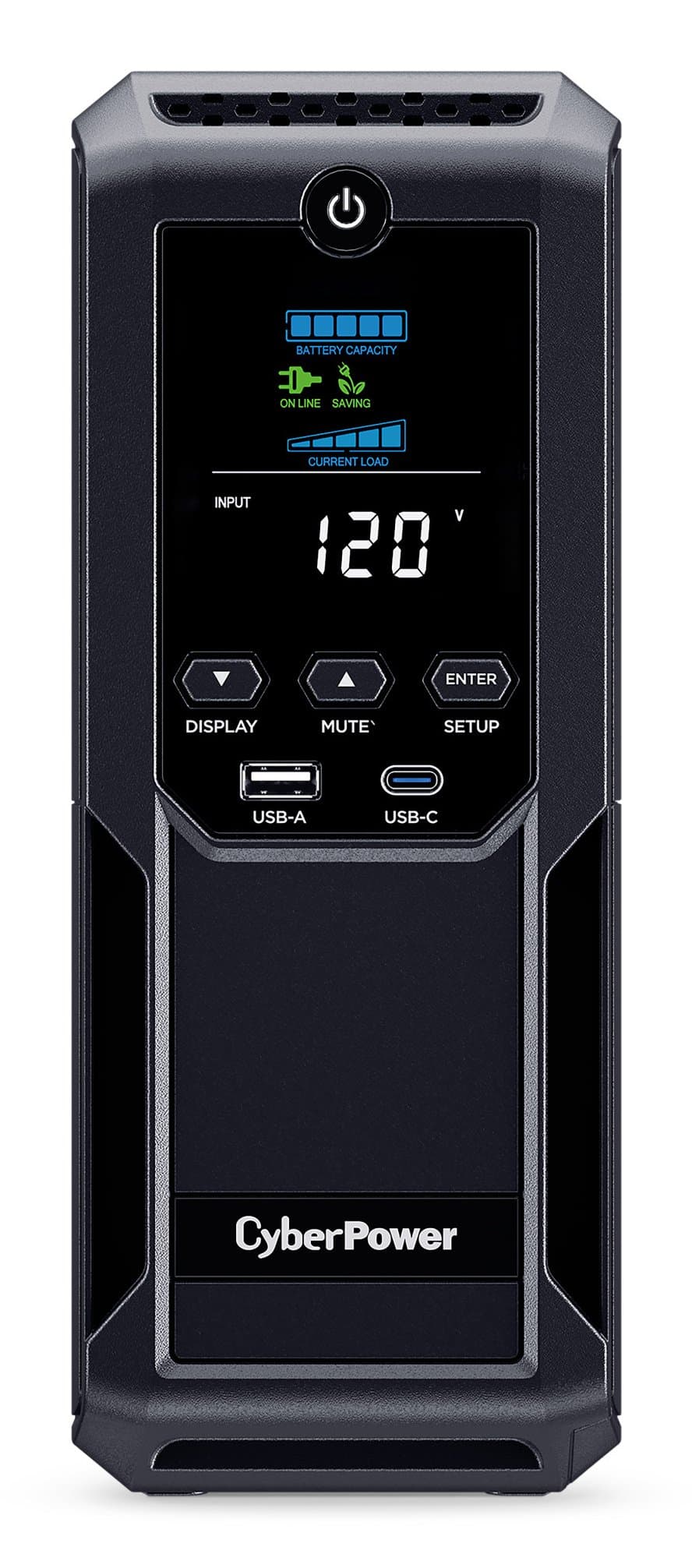 CyberPower 1350VA Mini-Tower AVR UPS, 815W, Line-Interactive, 12 Outlets
