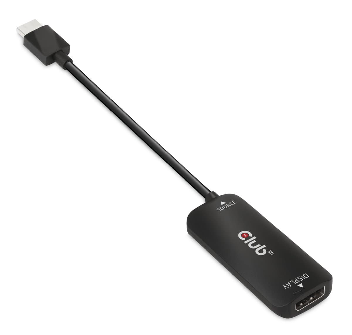 Club3D HDMI + Micro USB to DisplayPort Adapter, 4K120Hz or 8K30Hz, 1 m, Active