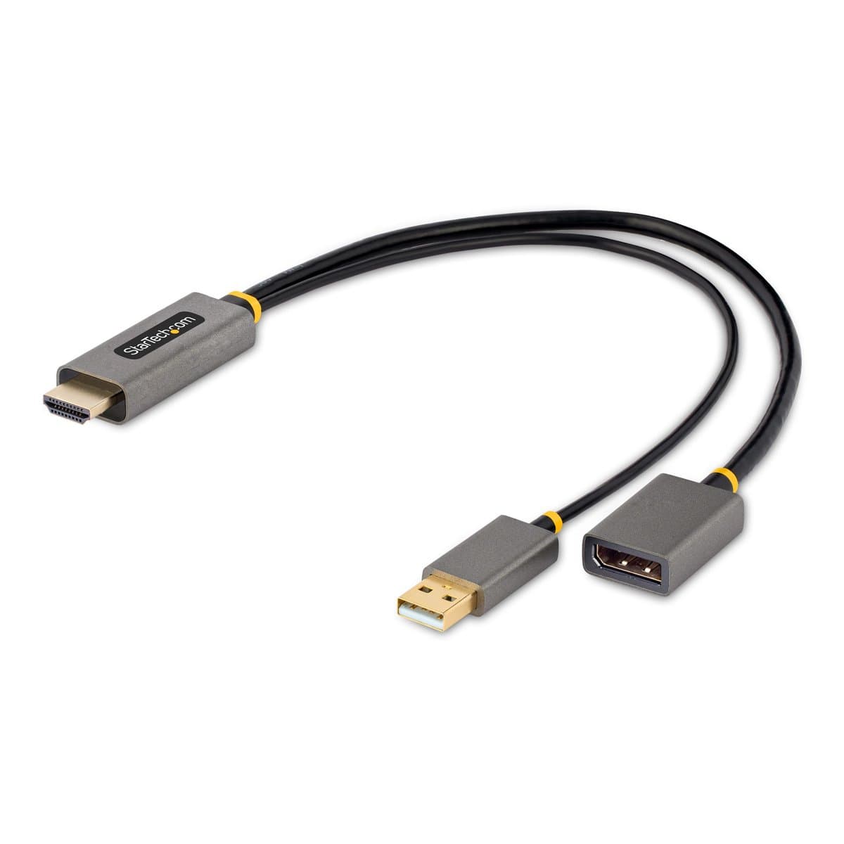 StarTech 08GM86, HDMI to DisplayPort Adapter, 4K 60Hz, 30 cm