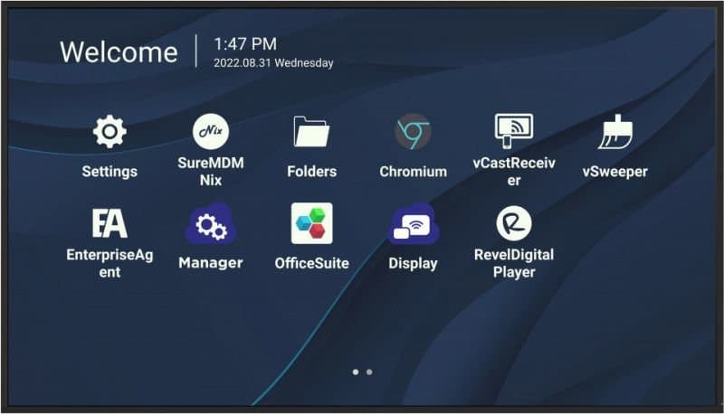 Viewsonic CDE7530, 75in 4K LED Display, 450 Nits, Android 11