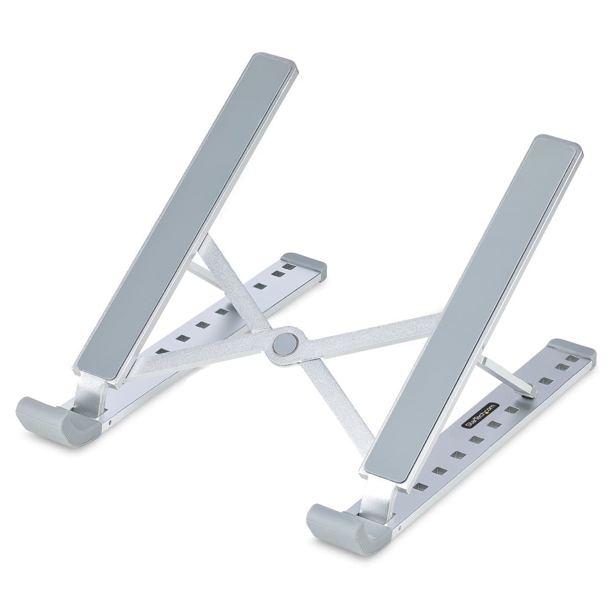 StarTech Foldable Laptop Riser Stand, Aluminum, 22 lb Capacity, 15–84° Tilt