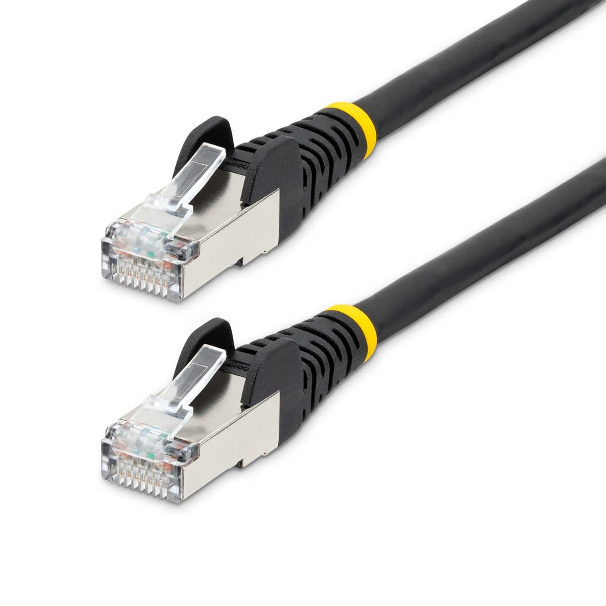 StarTech Cat6a LSZH, Ethernet Patch Cable, 12 ft, 10GbE, PoE++