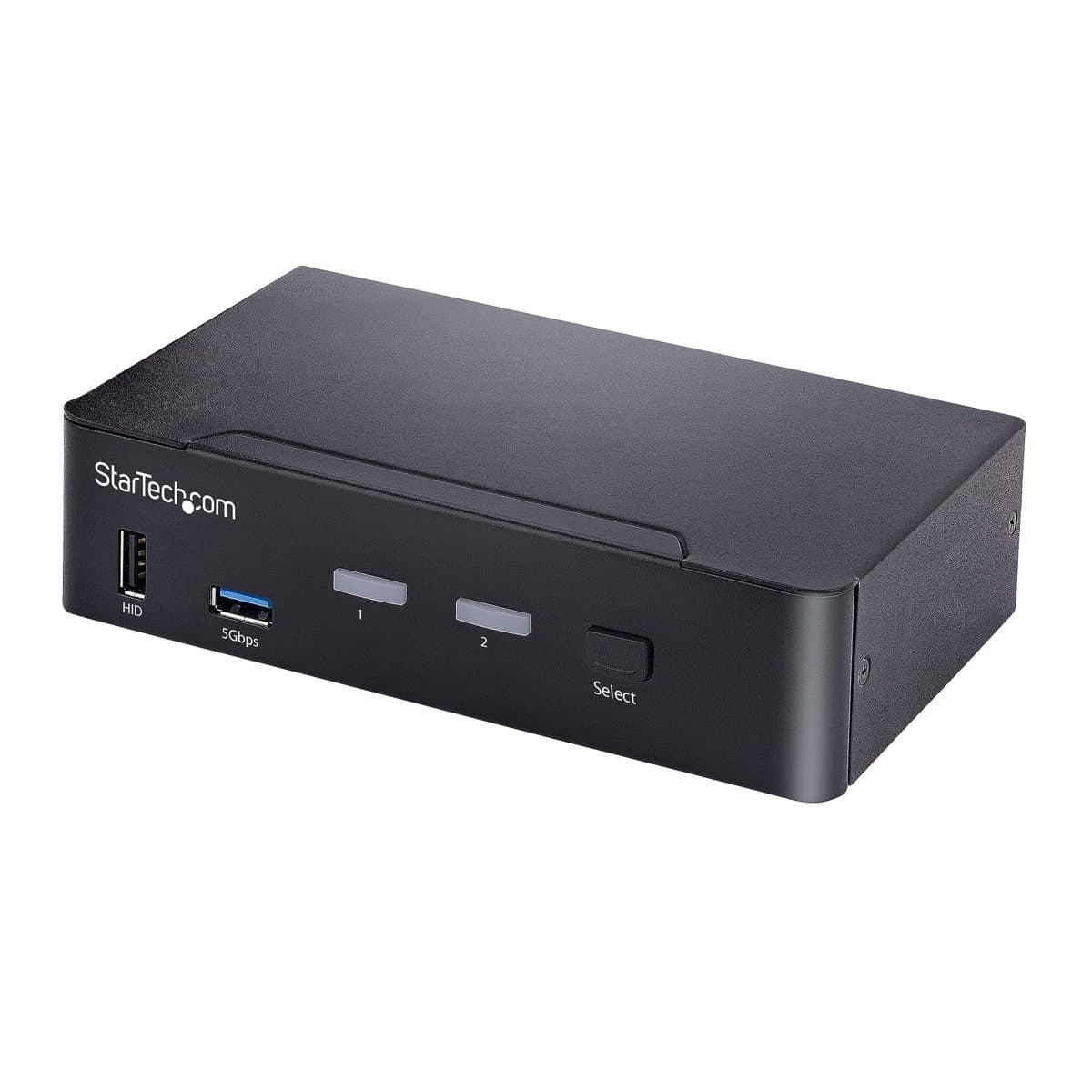 StarTech SV231DPUCA 2-Port USB-C KVM, 4K 60Hz 5120×1440, 6× USB-A Hub