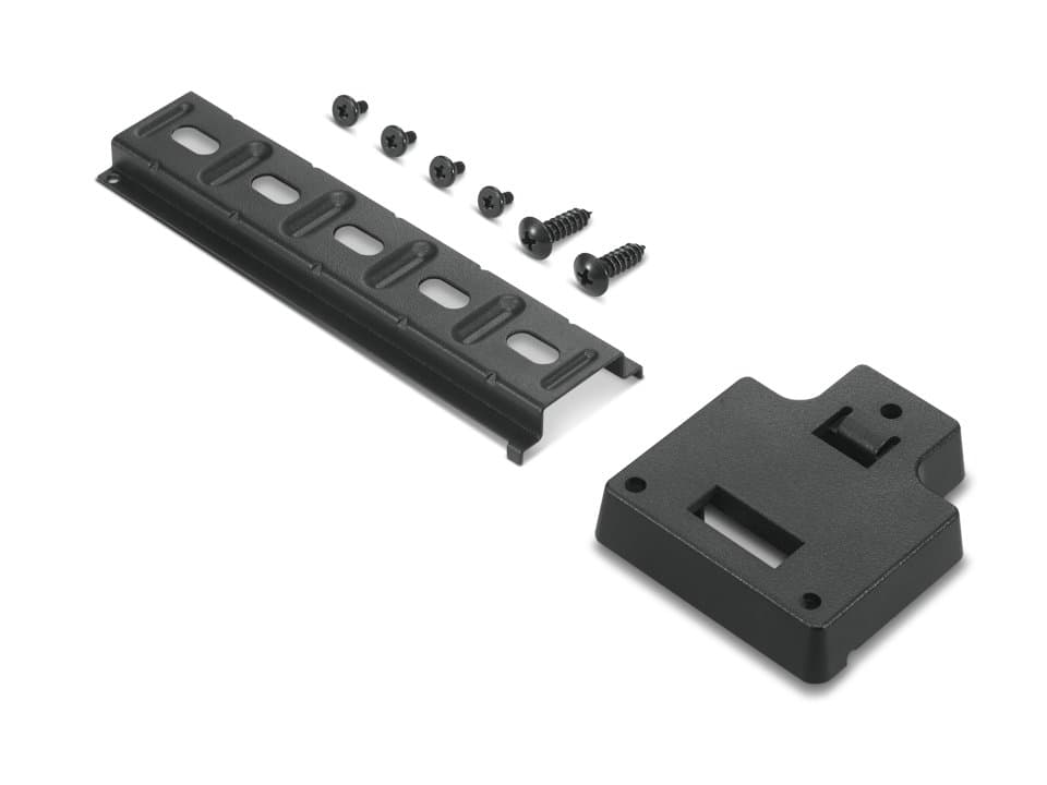 Lenovo ThinkEdge SE30 DIN Rail Mount Kit, 5kg Capacity, Black