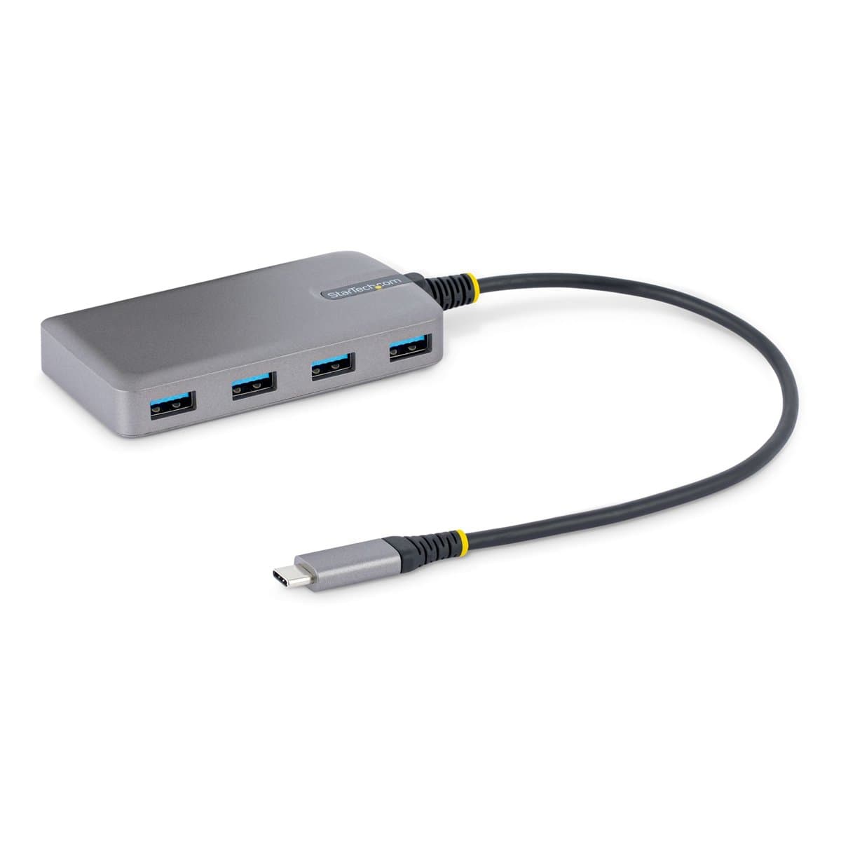StarTech 4-Port USB-C Hub, USB 3.2 Gen 1, 5Gbps, 4x USB-A, 1ft Cable