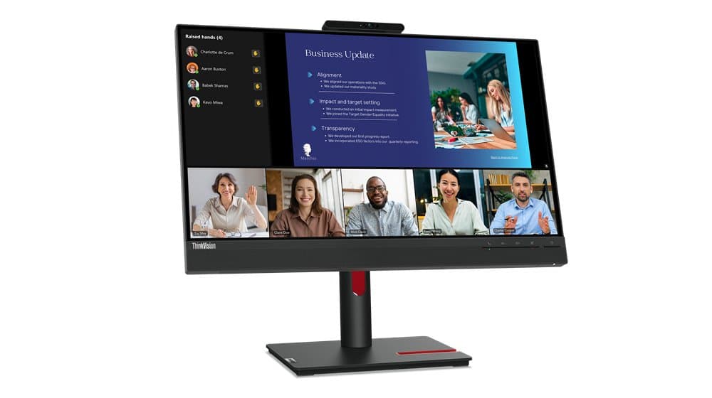 Lenovo ThinkVision T24v-30, 23.8" FHD IPS, 6ms Response, USB Hub