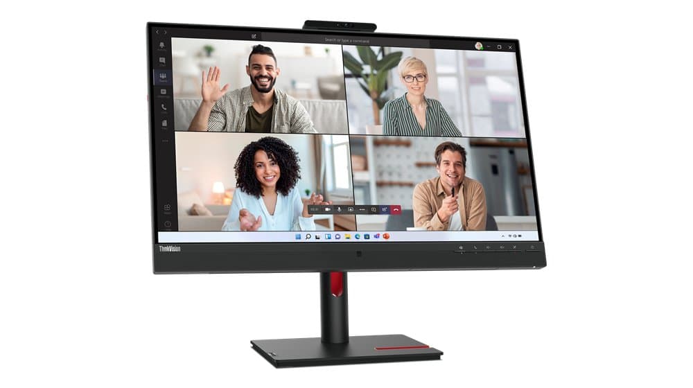 Lenovo ThinkVision T27hv-30, QHD IPS Monitor, 5MP IR+RGB Camera, Teams Certified