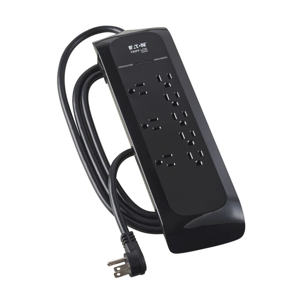 Eaton 8-Outlet Surge Protector, NEMA 5-15R, 2100J, 6 ft