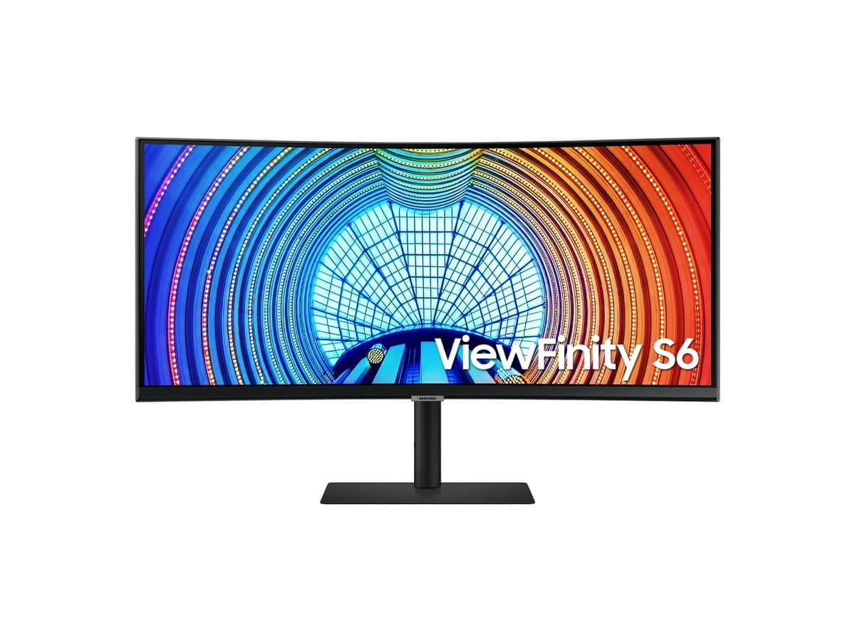 Samsung ProAV 34" Curved Monitor, 3440×1440 WQHD, 1000R, HDMI/DP/USB-C
