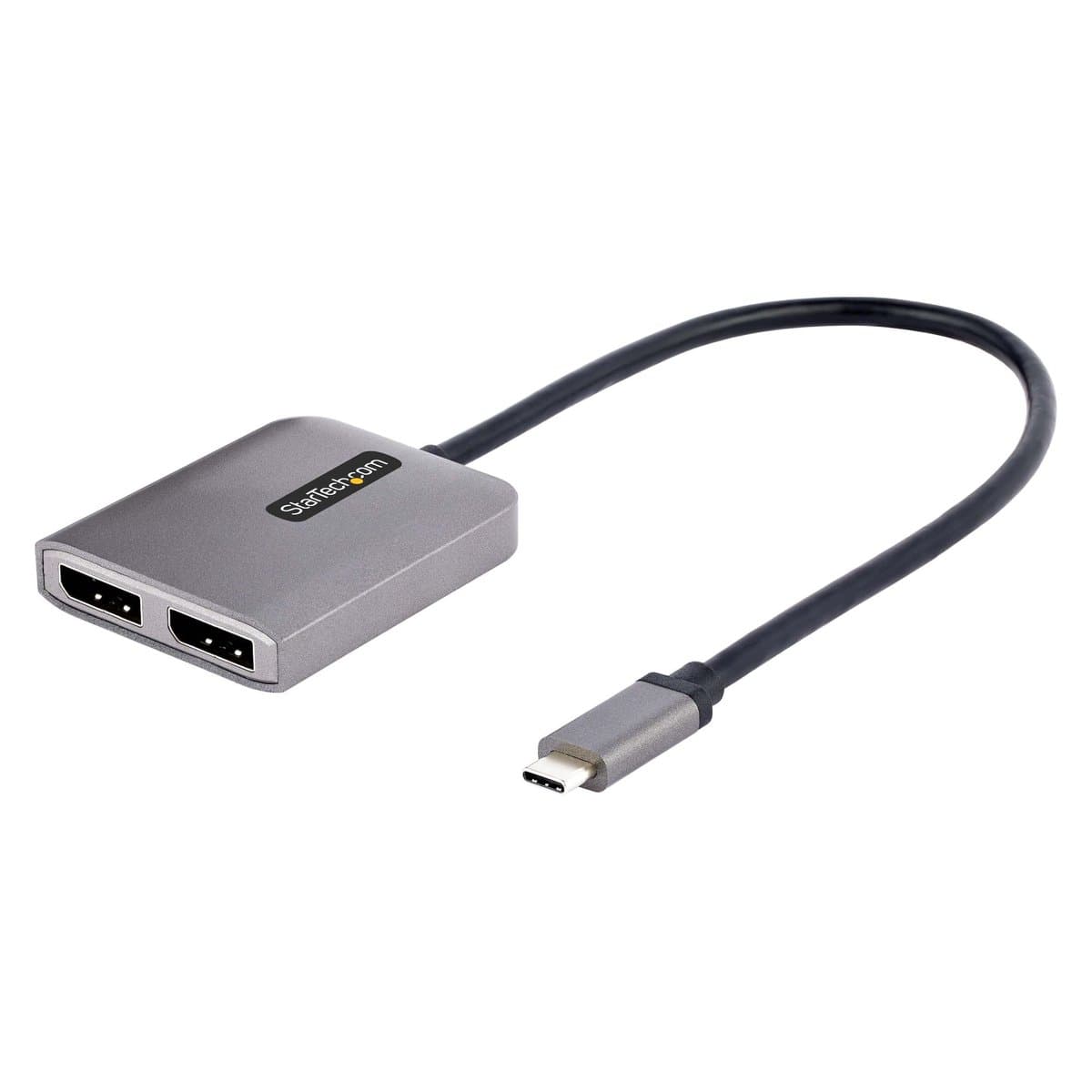 StarTech USB-C to Dual DisplayPort MST Hub, Dual 5K 60 Hz, DP 1.4, HDR, Windows Only