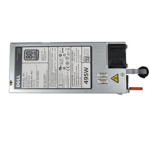 Dell 450-AEBM Hot-Plug Power Supply, 495W, Server, Active Cooled