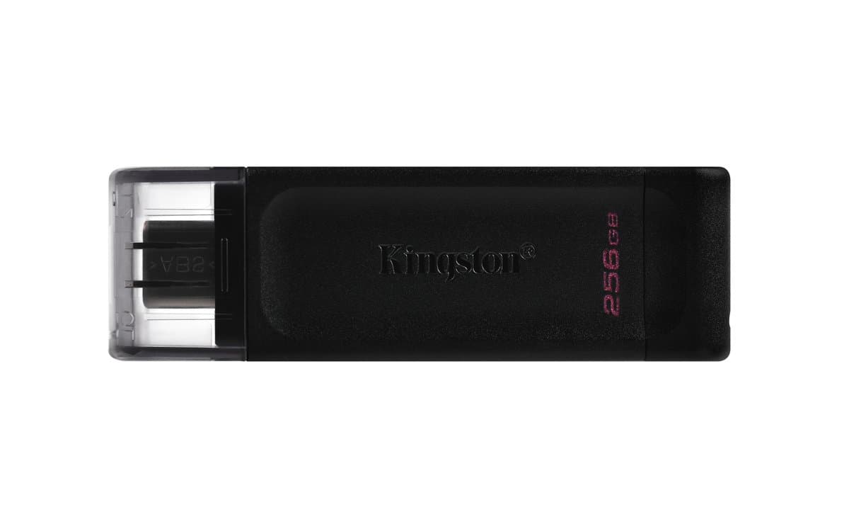 Kingston DataTraveler 70, 256GB USB-C, USB 3.2 Gen 1, 5-Year Warranty